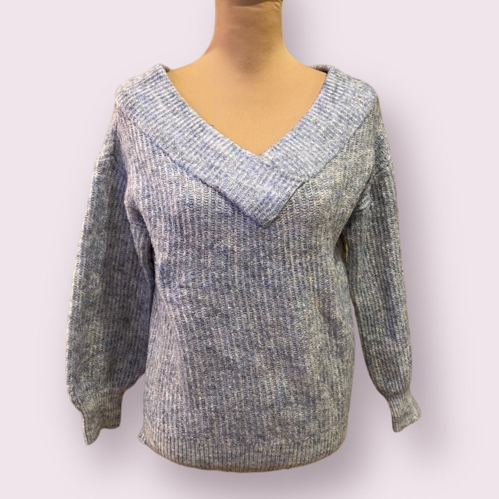 Anthropologie | Women’s | Moth Blue V-Neck Sweater | Size: S